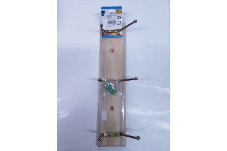 Prima 3 Hooks Cloth Rail Hanger