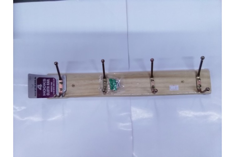 Prima 4 Hooks Cloth Rail Hanger