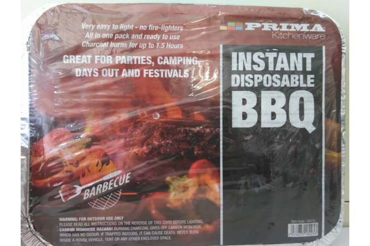 Prima Instant Disposable BBQ