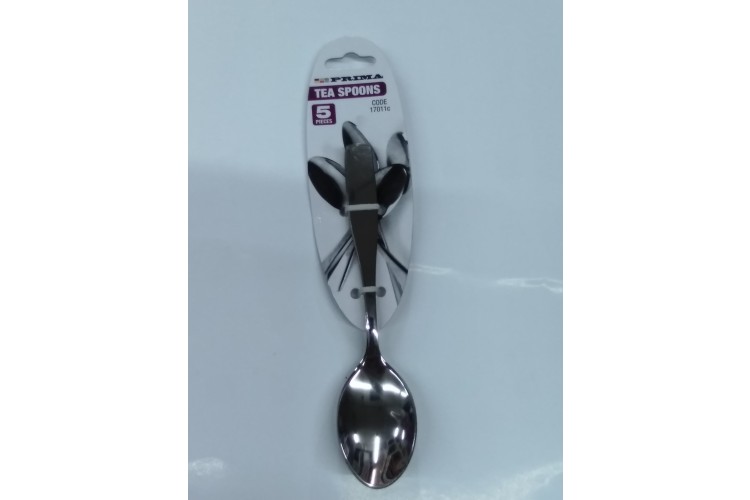 Prima Tea Spoons 5 Pieces