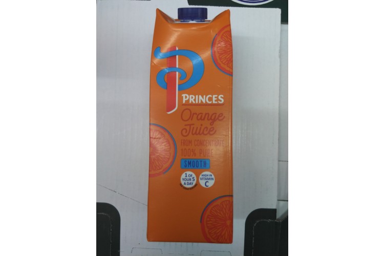 Princes Orange Juice 1 Litre