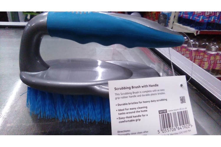 Pro Kleen Scrubbing Brush With Handle