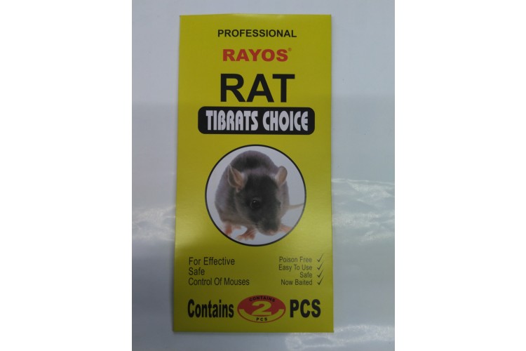 Professional Rayos Rat Tibrats Choice Glue Boards 2 Pack