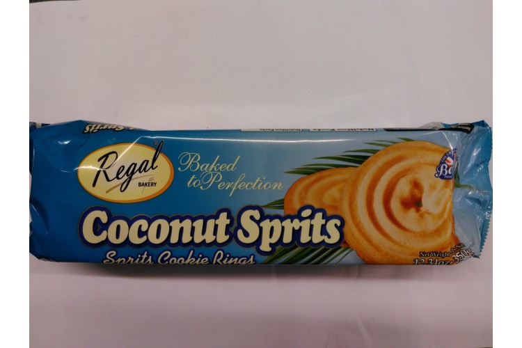 Regal Bakery coconut sprits cookie rings 350g 