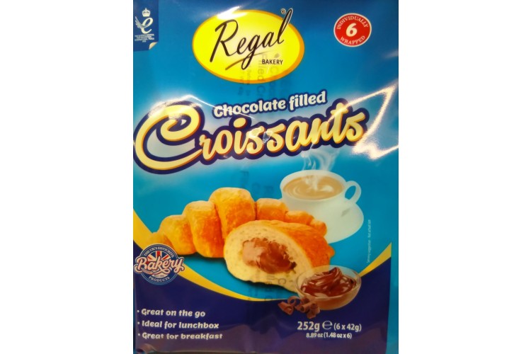 Regal Chocolate Filled Croissant 6 Pack