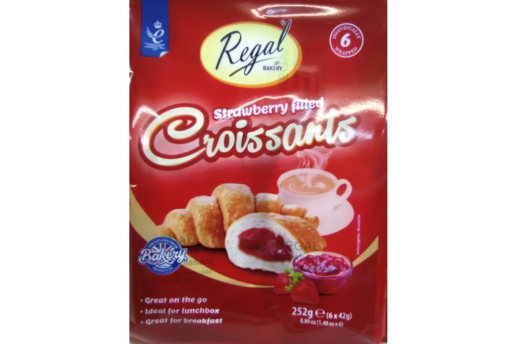 Regal Strawberry Filled Croissant 6 Pack