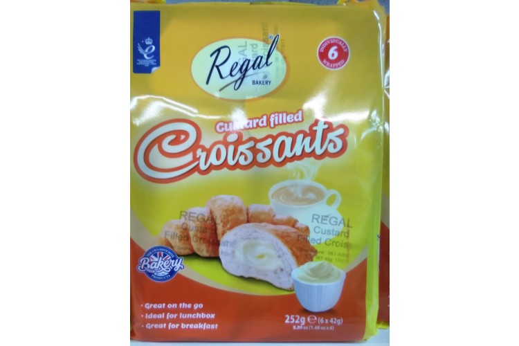 Regal Custard Filled Croissant 6 Pack