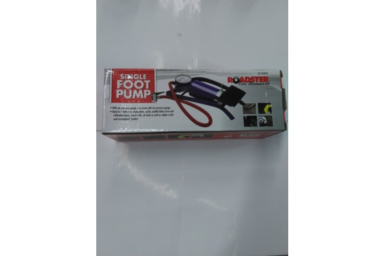 Roadster Single Foot Pump