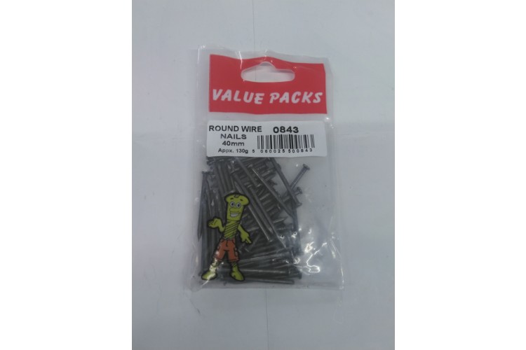 Round Wire Nails 40mm  