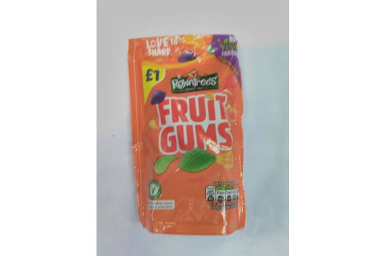 Rowntrees Fruit Gums  Take The Chew Challenge