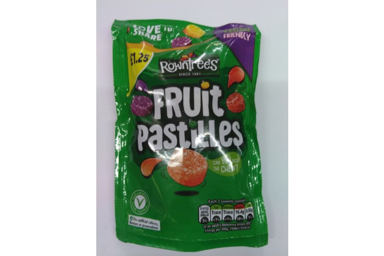 Rowntrees Fruit Pastilles 114g