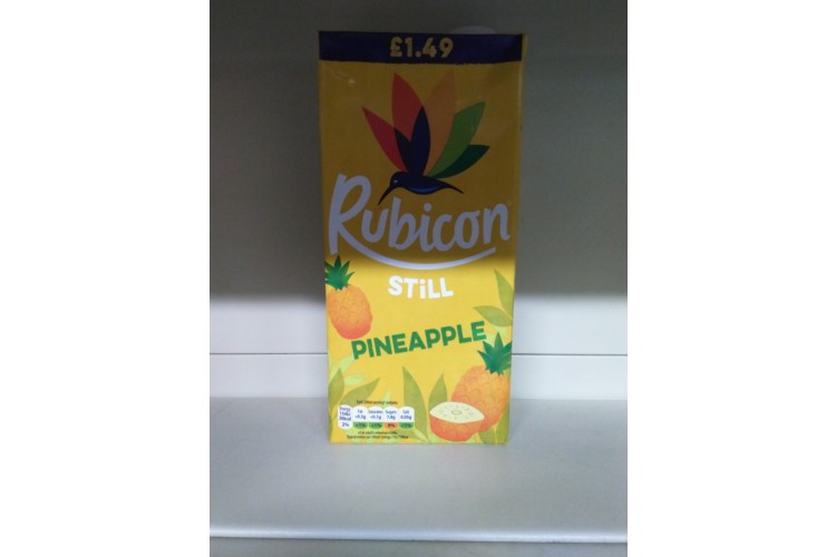 Rubicon Still  PineApple 1 Litre 