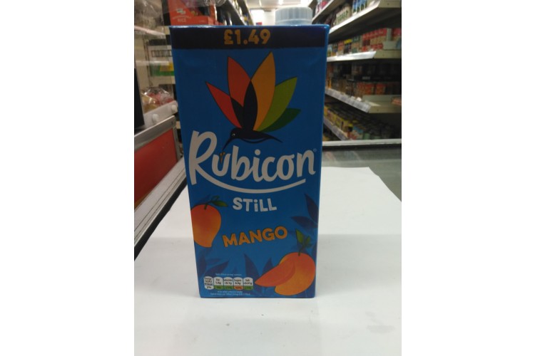 Rubicon Still Mango 1 Litre PM£1.49