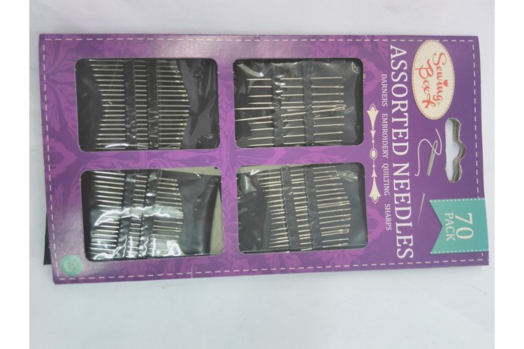 Sewing Box Assorted Needles