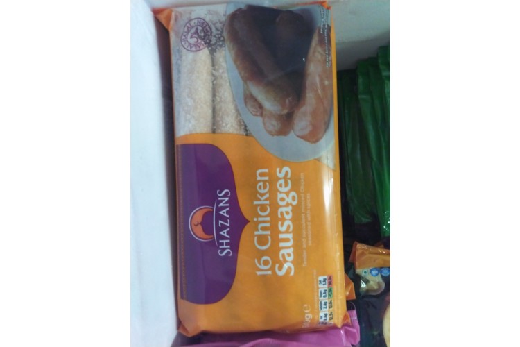 Shazans 16 Chicken Sausages 840g