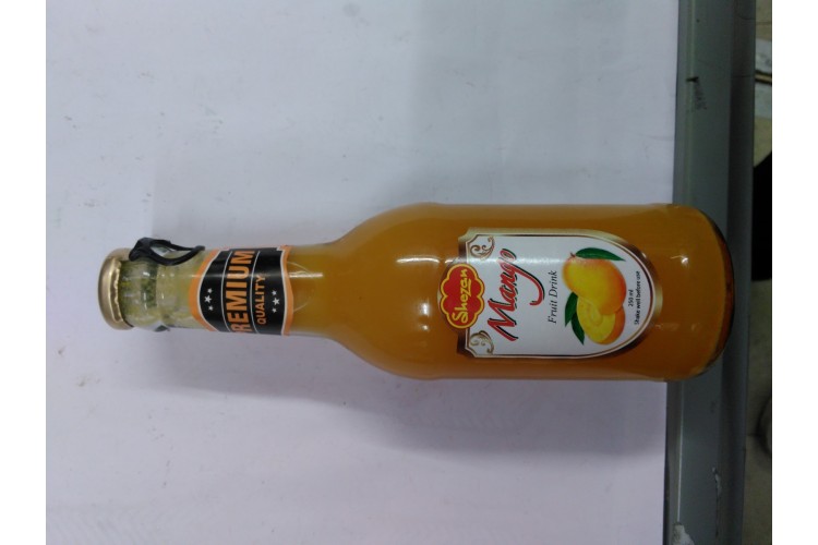 Shezan Mango Fruit Drink Glass Bottle 250ml