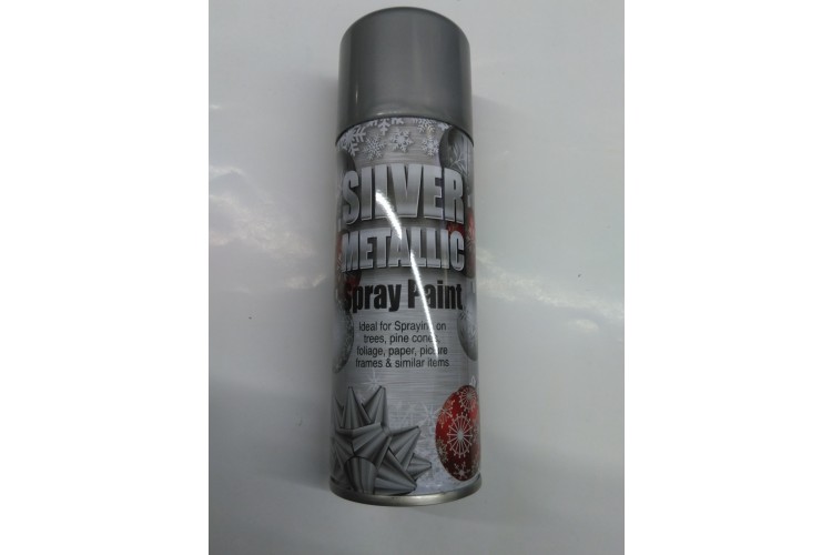 Silver Metalic Spray Paint 250ml