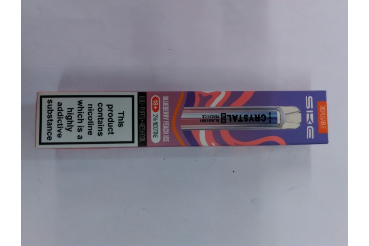 SKE Crystal Blueberry Peach Ice 600puffs