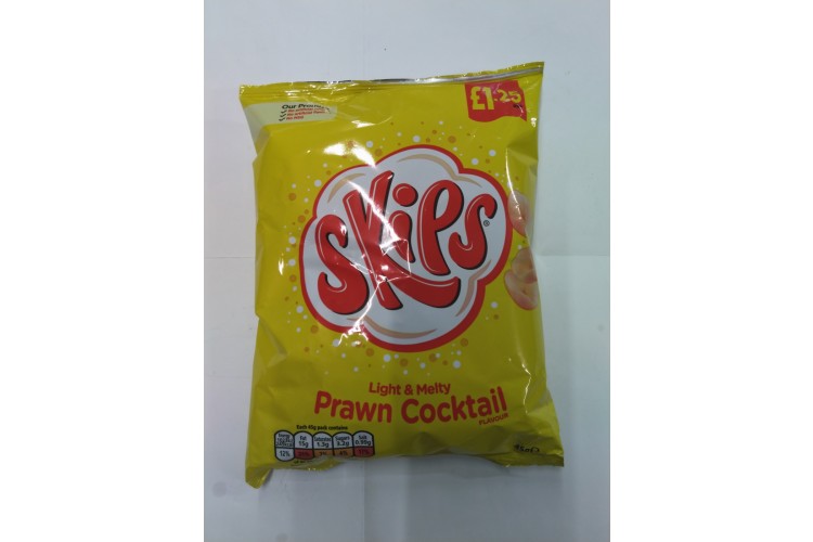 Skips Prawn Cocktail 45g Pm £1.25