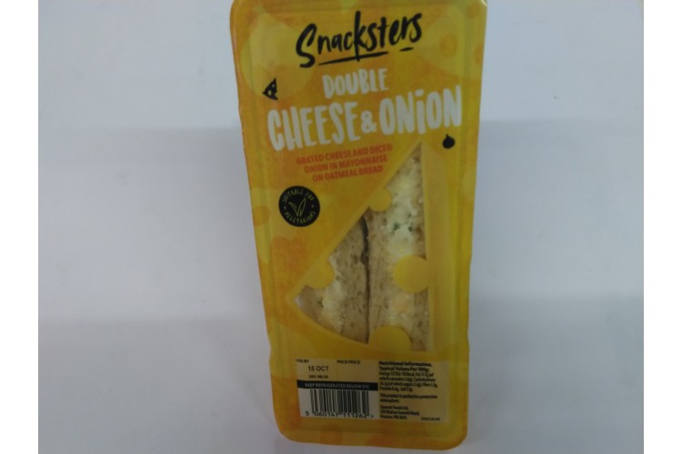 Snacksters Double Cheese & Onion Sandwich