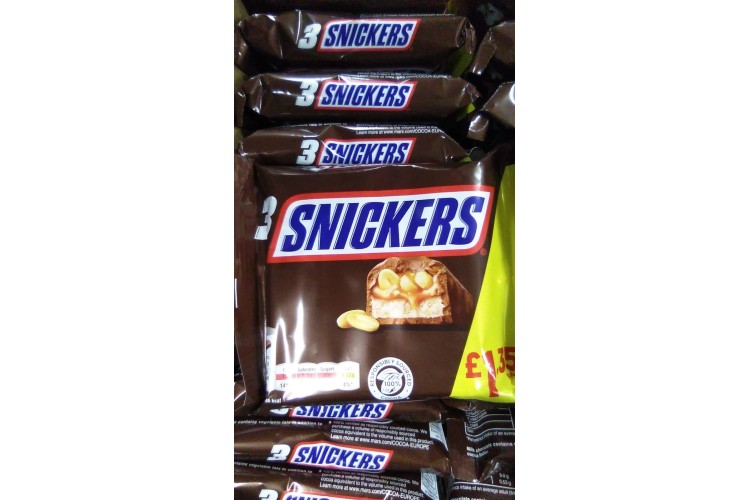 Snickers 3 pack x 41.7g