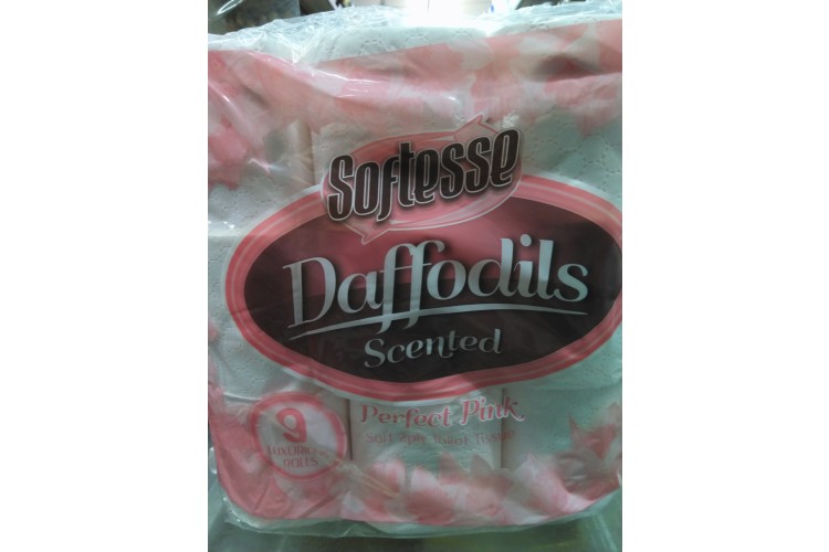 Softesse Daffodils Scented Perfect Pink 9 Rolls