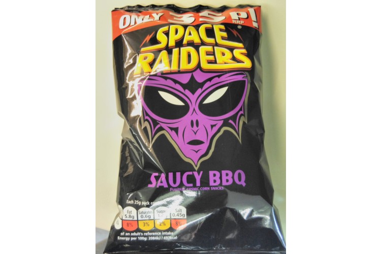 Space Raiders Saucy BBQ 25g