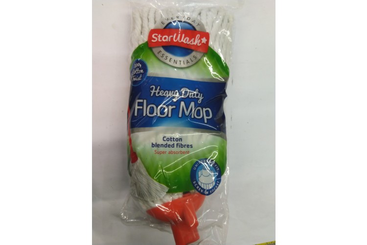 StarWash Heavy Duty Floor Mop Cotton Blended Fibres