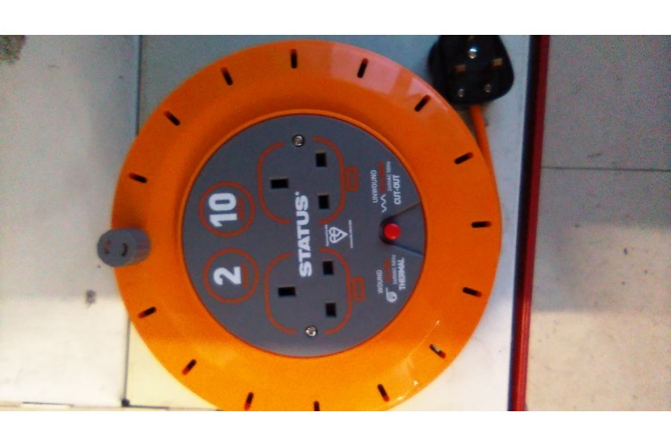 Status 10 Metre2 socket 10A TC Cable Reel
