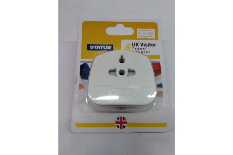 Status UK Visitor Travel Adaptor