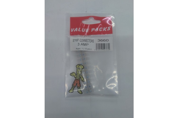 Value Packs Strip Connectors 3 AMP