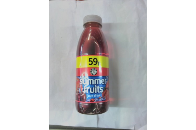 Euro Shopper Summer Fruits Juice Drink 500ml PM 65p