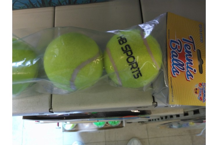 Summer Fun Tennis Balls 3pc