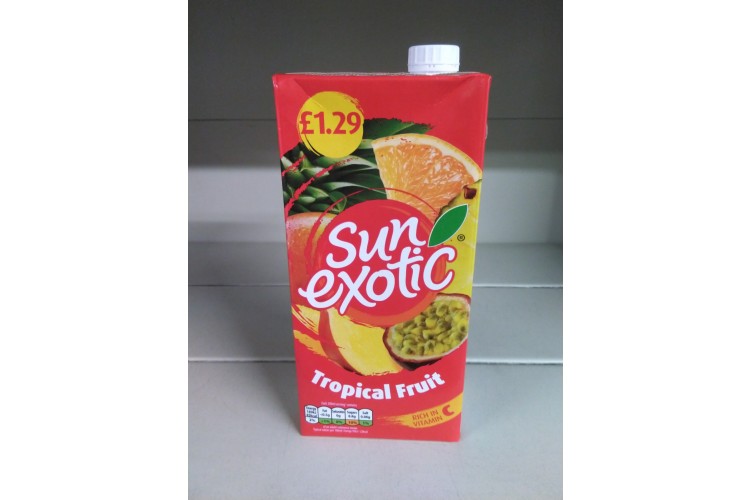 Sun Exotic Tropical Fruit 1 Litre PM£1.29