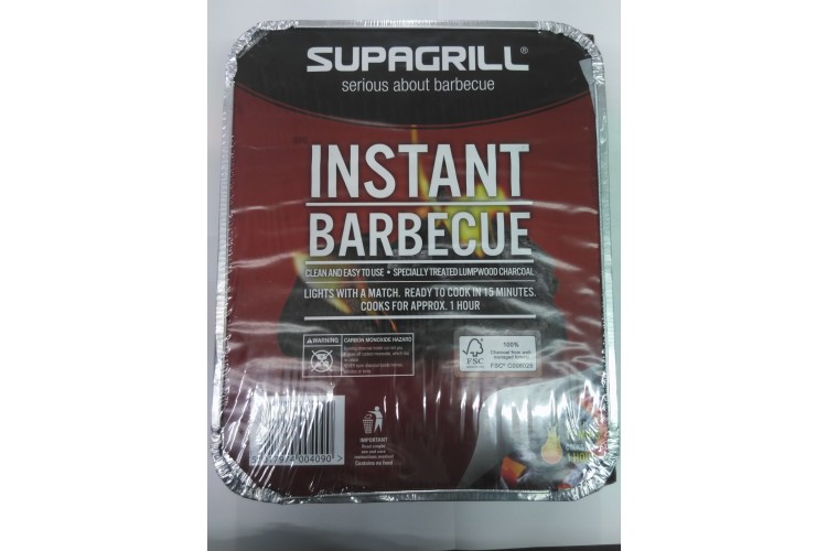 Supagrill Instant Barbecue Cook For 1 Hour