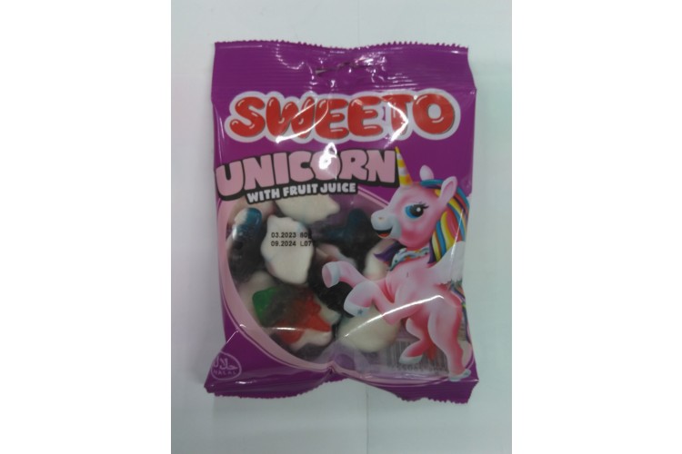 Sweeto Unicorn with Fruit Juice 80g