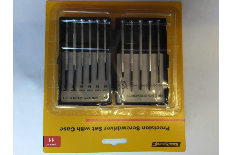 Tool Xpert Precision Screwdriver Set With Case pack of 11