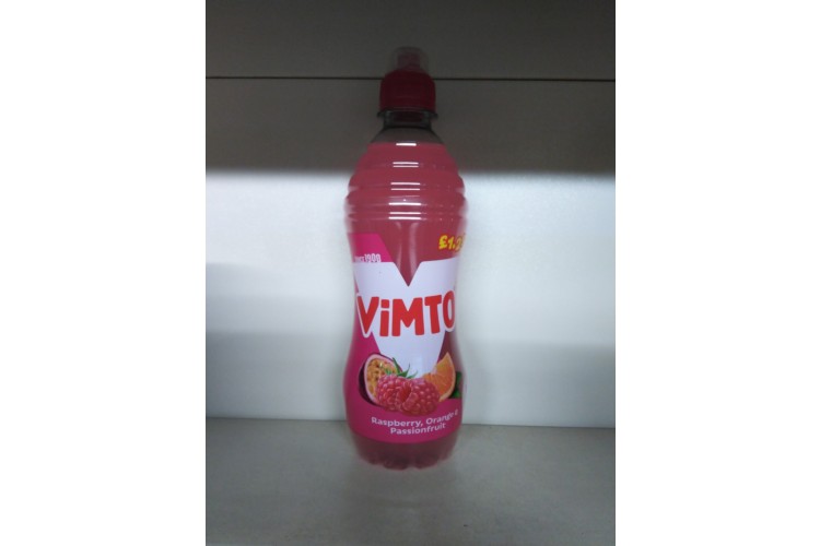Vimto Rasberry,Orange, Passionfruit 500ml