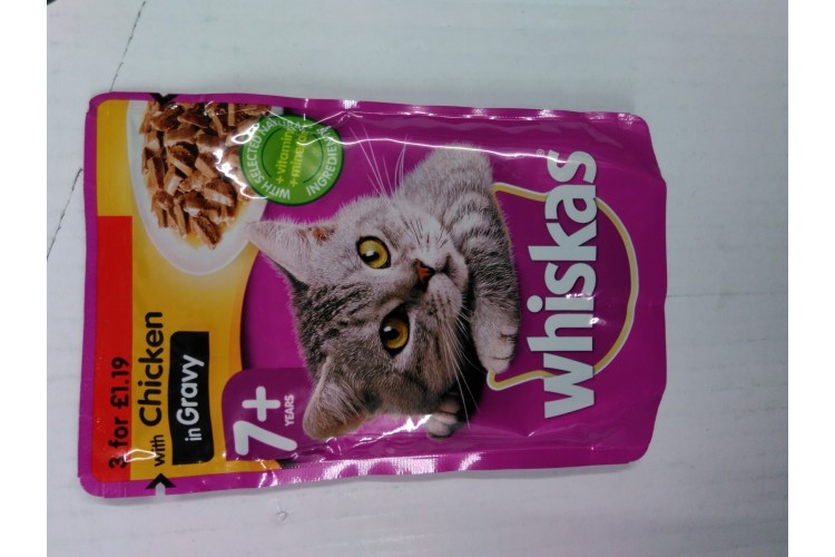 Whiskas with Chicken in Gravy 100g
