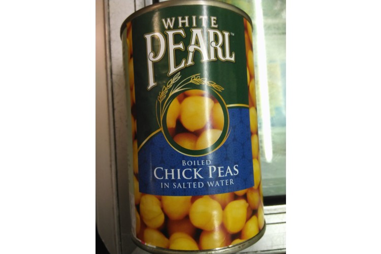 White Pearl Boiled Chick Peas in Salted Water 400g