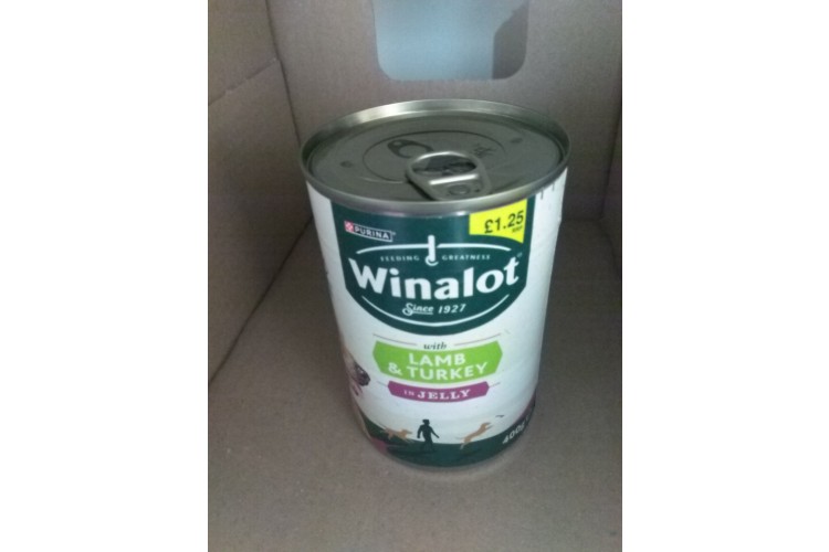 Winalot Lamb & Turkey in jelly 400g