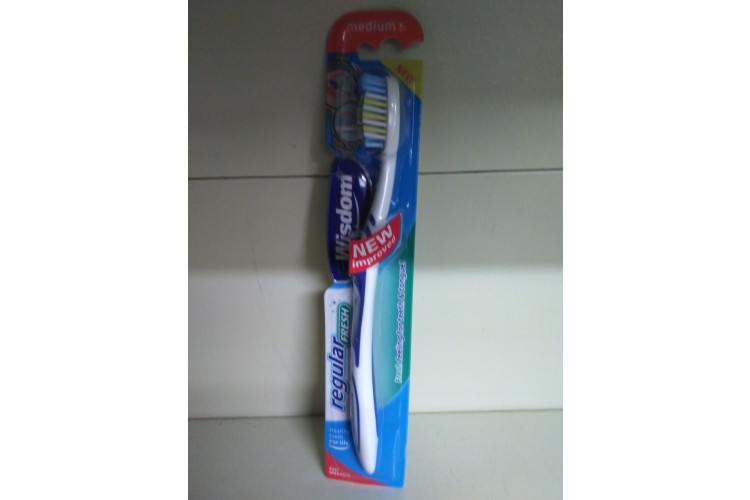 Wisdom Regular Fresh Tooth Brush Medium 