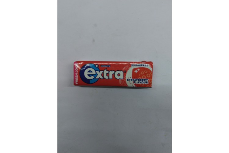 Wrigley's Extra Strawberry Flavour sugarfree