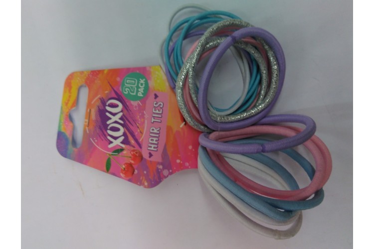 XOXO Hair Ties 20 Pack