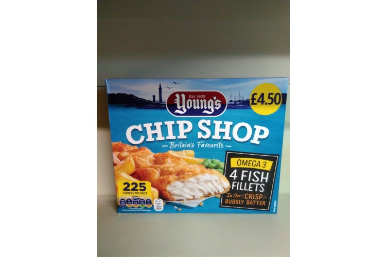 Youngs Omega 4 Fish Fillets 400g